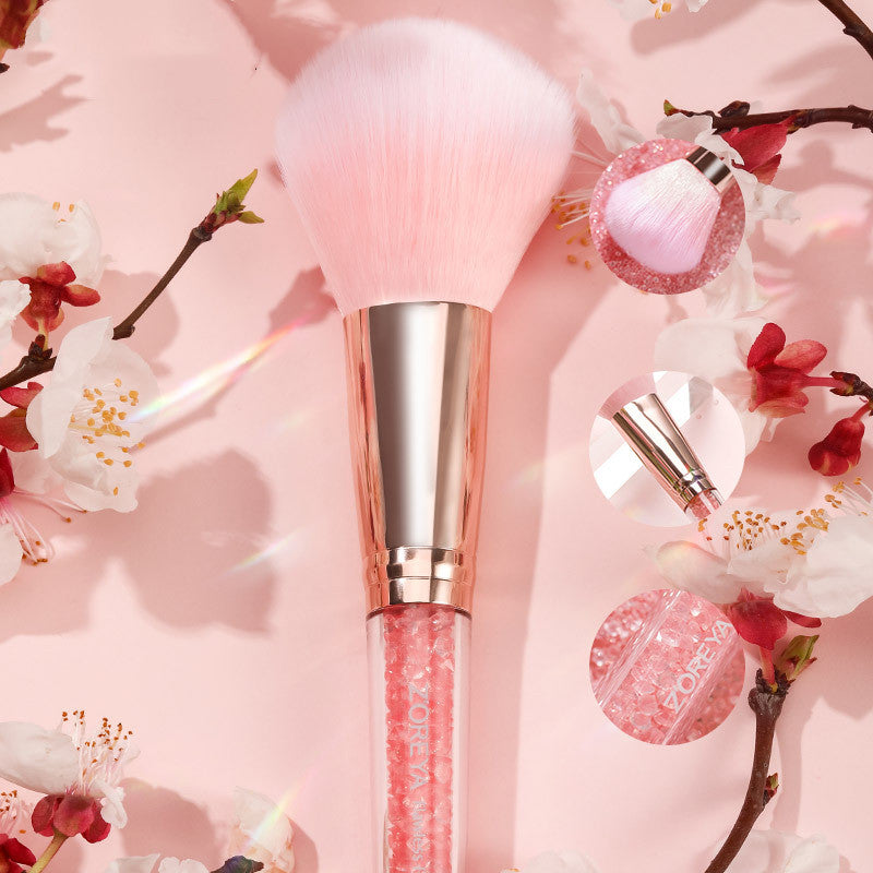 Flower Design Makeup Brush Set – Soft Nose & Eyeshadow Brushes