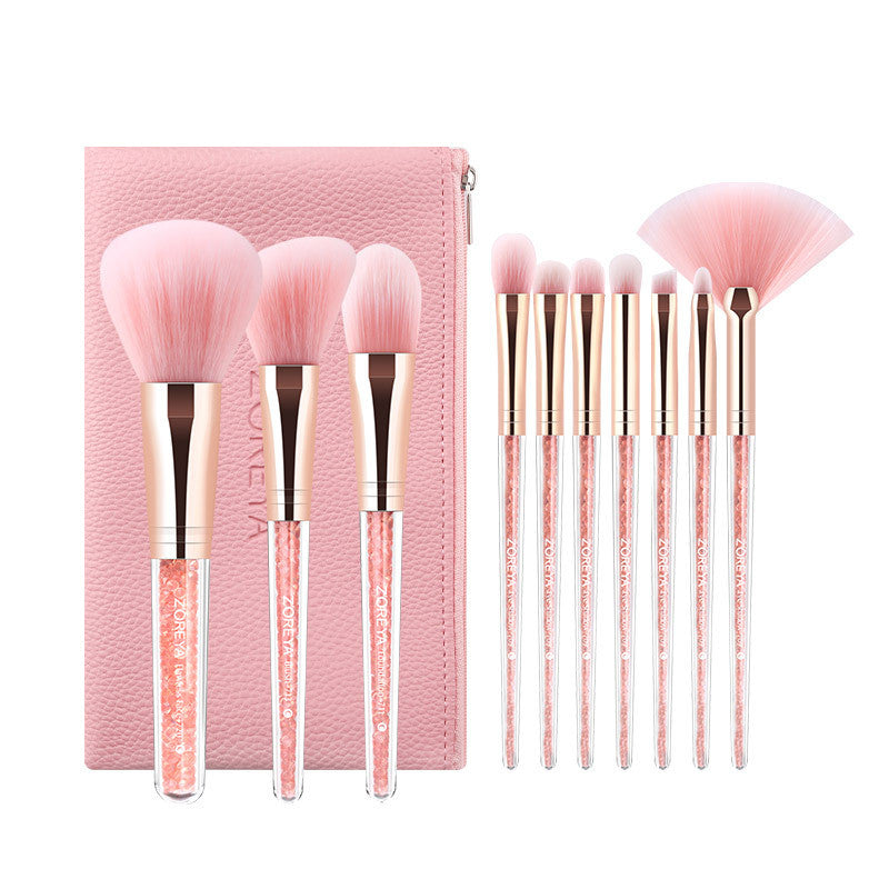 Flower Design Makeup Brush Set – Soft Nose & Eyeshadow Brushes
