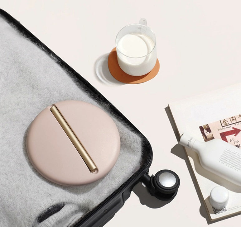 LED Folding Makeup Mirror – Adjustable Light & Portable Design