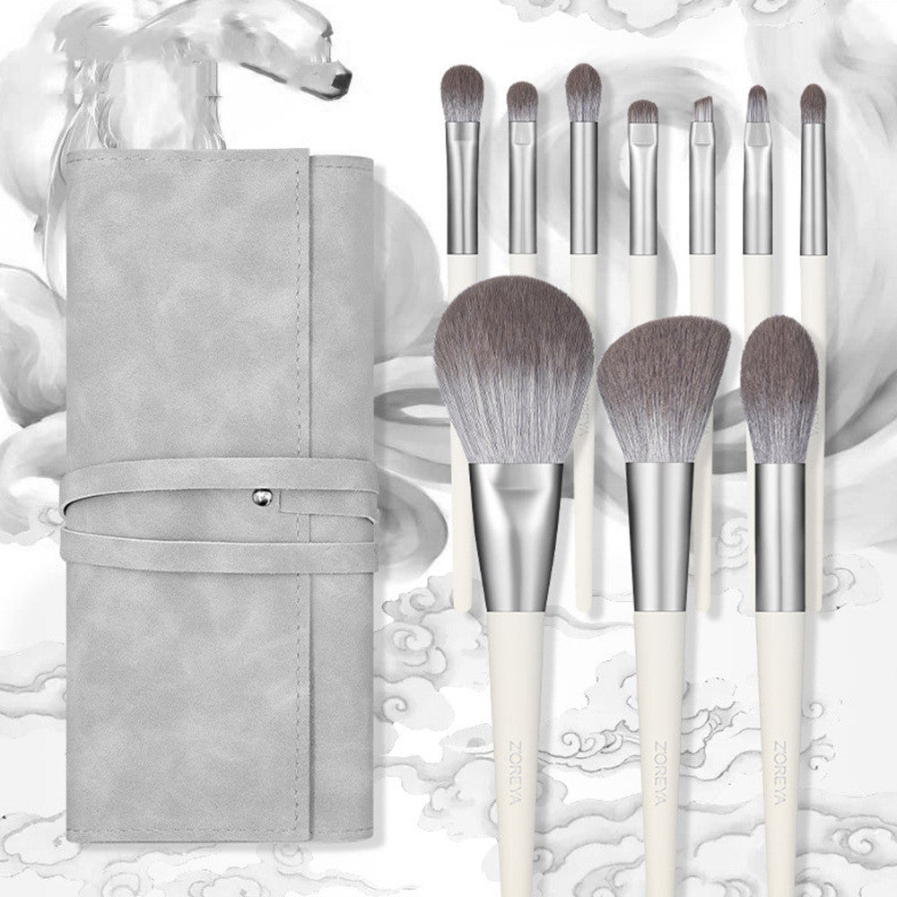 Mini Makeup Brush Set with Storage Bag – Super Soft & Portable