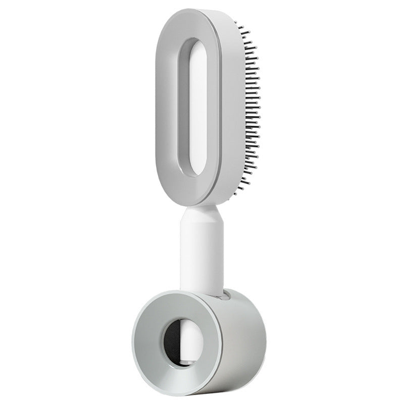 Self Cleaning Hair Brush – One Click Hair Removal & Scalp Massage Comb
