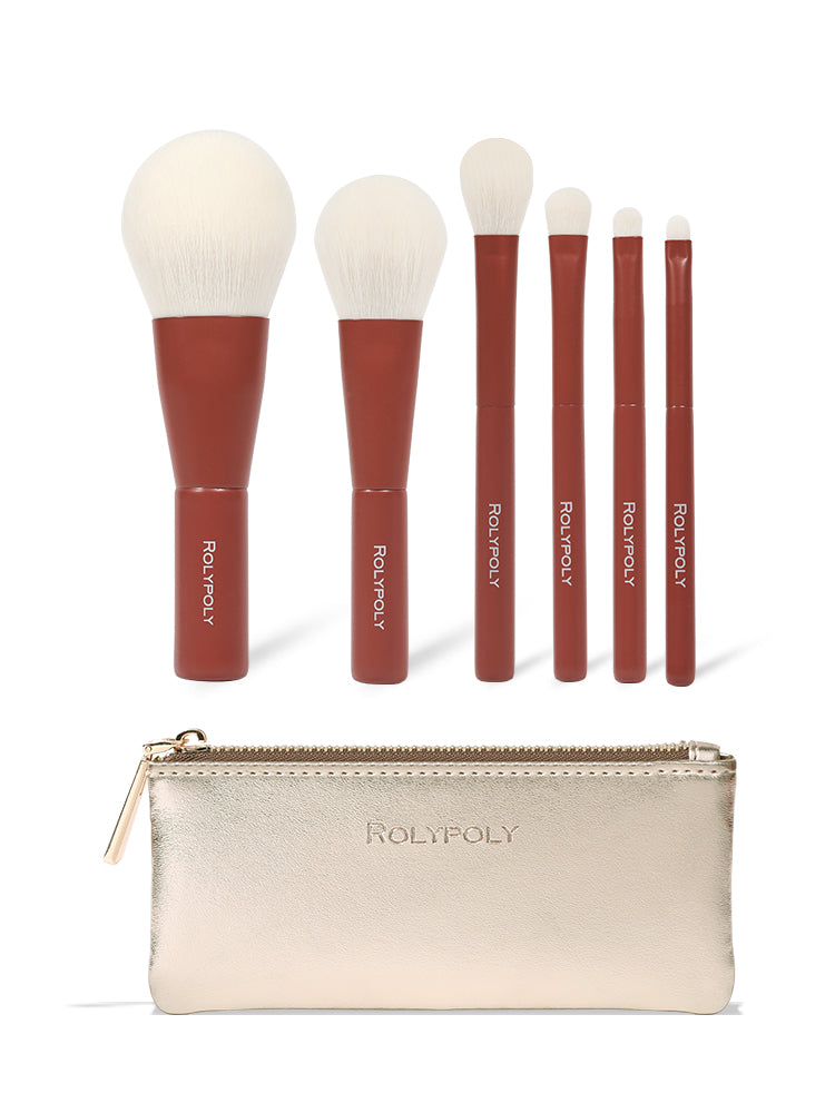 Mini Makeup Brush Set – Super Soft for Beginners