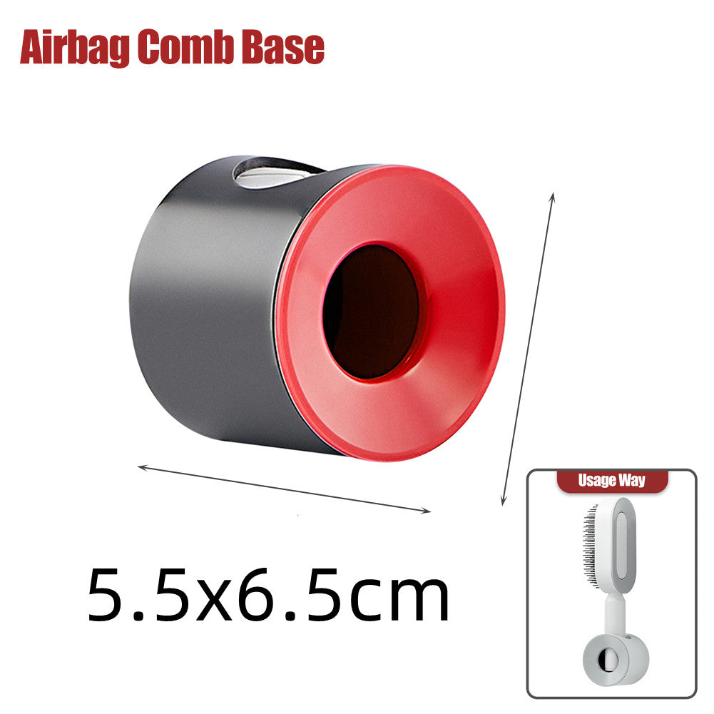 Self Cleaning Hair Brush – One Click Hair Removal & Scalp Massage Comb